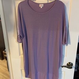Four Lularoe Tunic Tops, size Large